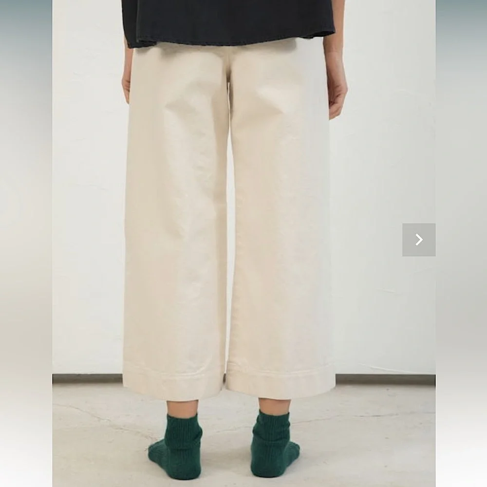 NEW Elizabeth Suzann Cotton Canvas Florence Pants Size XSmall